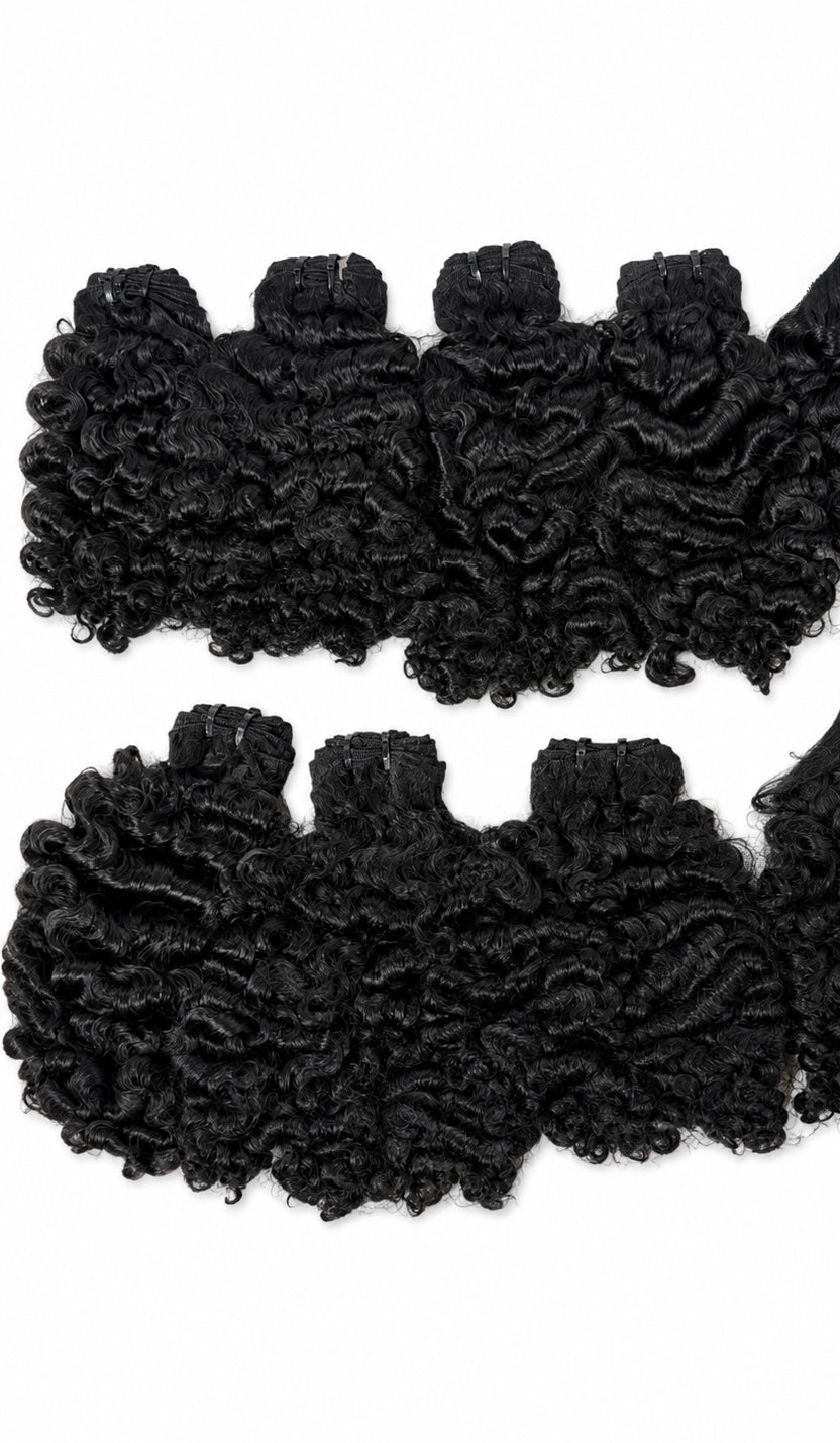 ‘Bombshell’ Raw Burmese Curly Bundles