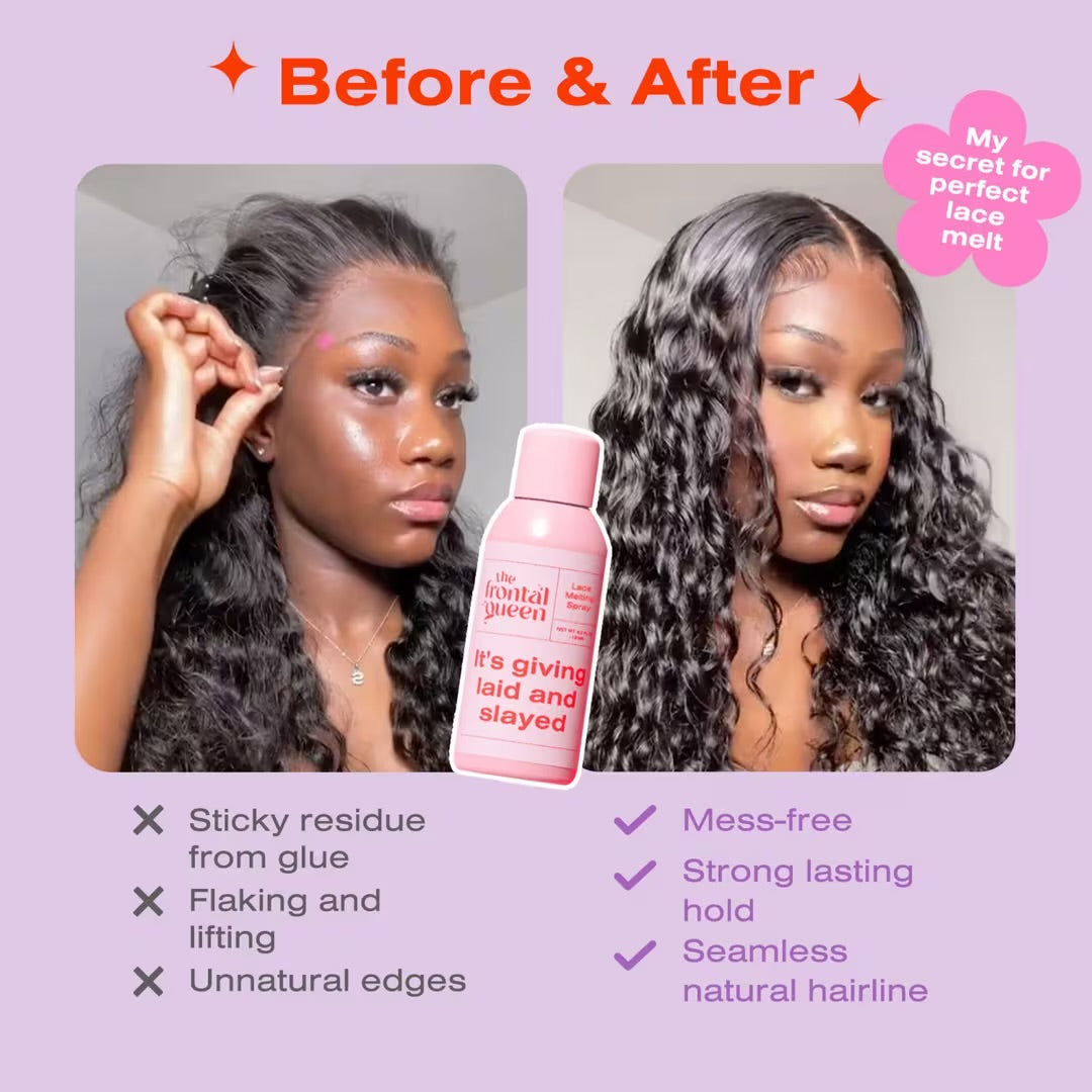 The Frontal Queen Lace Melting Spray