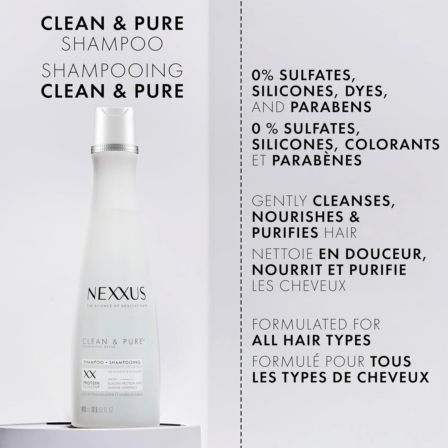 Nexxus Clean & Pure Shampoo