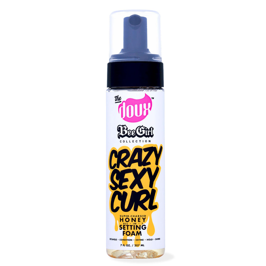The Doux Crazy Sexy Curl Supercharged Honey Setting Foam